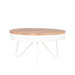 Label51 Salontafel Saran - Wit - Metaal - Rond - 80 cm178-Salontafels-LABEL51