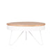 Label51 Salontafel Saran - Wit - Metaal - Rond - 80 cm178-Salontafels-LABEL51