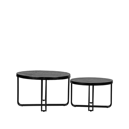 Label51 Salontafel Set Brute - Zwart - Metaal-Salontafels-LABEL51
