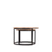 Label51 Salontafel Set Double - Rough - Mangohout-Salontafels-LABEL51