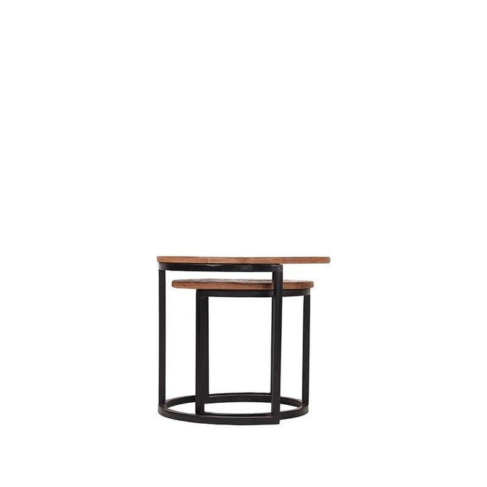 Label51 Salontafel Set Duo - Rough - Hout-Salontafels-LABEL51