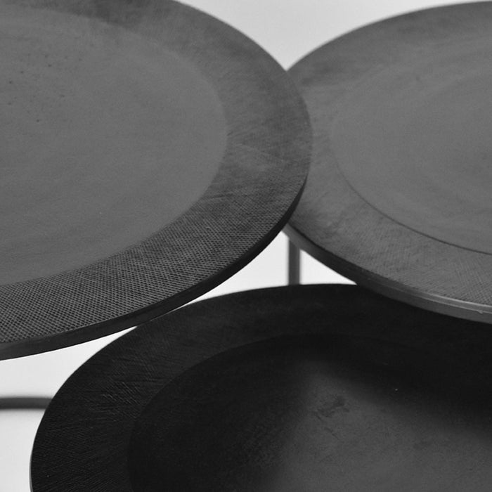 Label51 Salontafel Set Tres - Zwart - Metaal-Salontafels-LABEL51