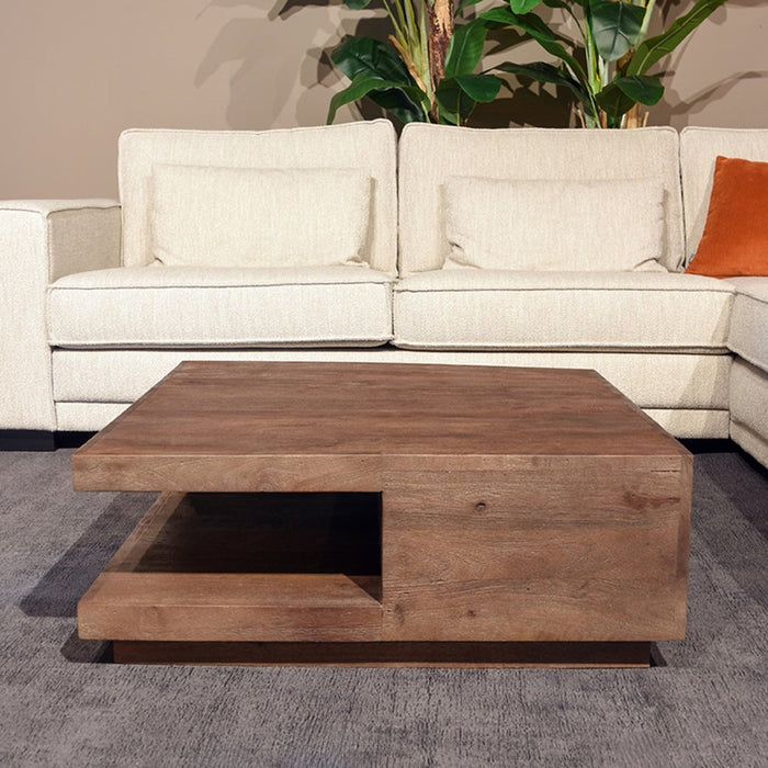 Label51 Salontafel Square - Espresso - Mangohout-Salontafels-LABEL51