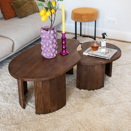 Label51 Salontafel Timon - Espresso - Mangohout-Salontafels-LABEL51