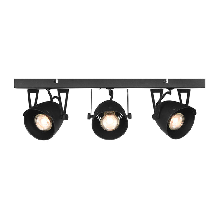 Label51 Spot Cap led - Zwart - Metaal - 3 Lichts-Spots-LABEL51