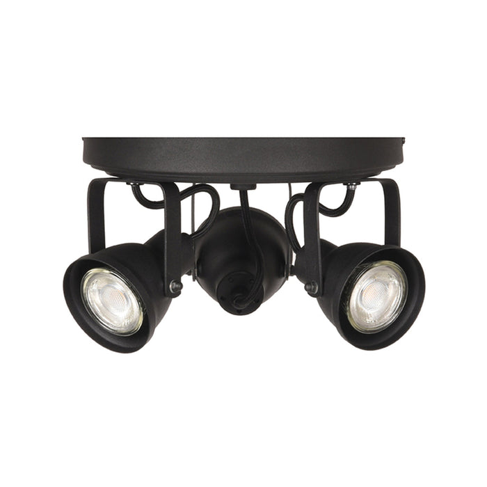Label51 Spot Max led - Zwart - Metaal - 3 Lichts-Spots-LABEL51