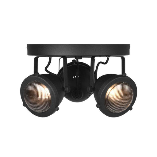 Label51 Spot Moto led - Zwart - Metaal - 3 Lichts-Spots-LABEL51