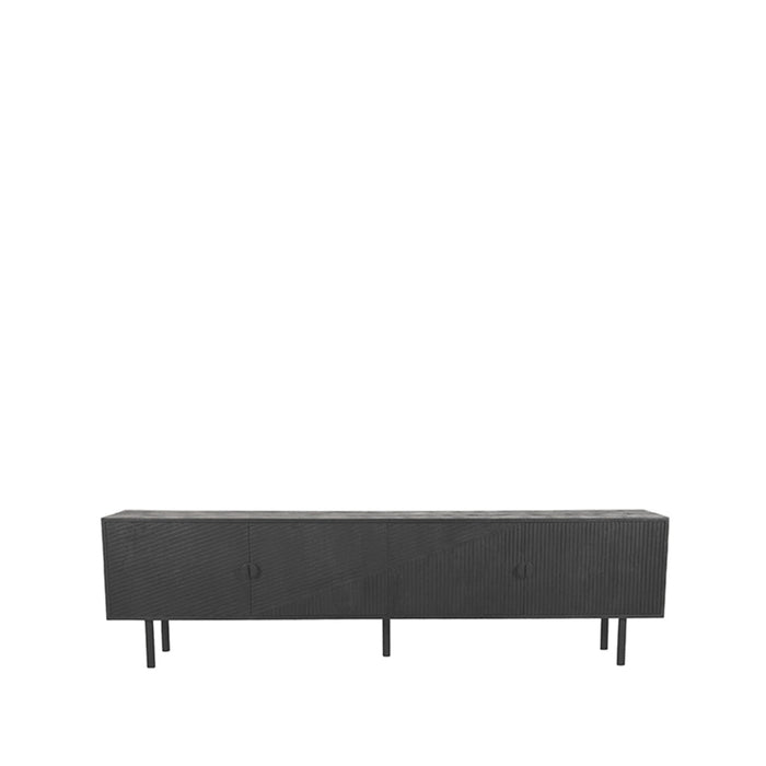 Label51 TV-kast Cotia - Zwart - Mango Wood-TV-meubels-LABEL51
