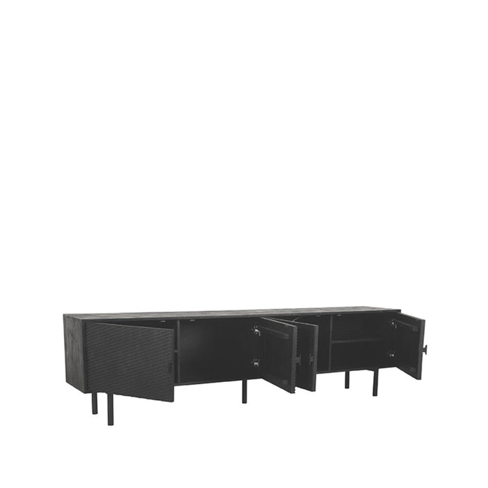 Label51 TV-kast Cotia - Zwart - Mango Wood-TV-meubels-LABEL51