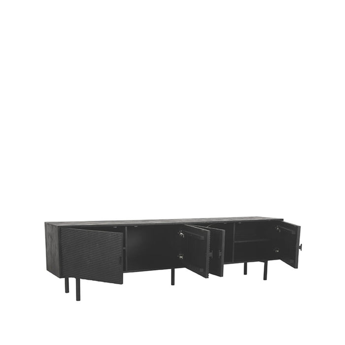 Label51 TV-kast Cotia - Zwart - Mango Wood-TV-meubels-LABEL51