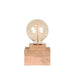 Label51 Tafellamp Block - Rough - Mangohout-Tafellampen-LABEL51