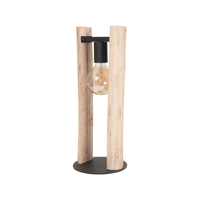 Label51 Tafellamp Woody - Rough - Hout-Tafellampen-LABEL51