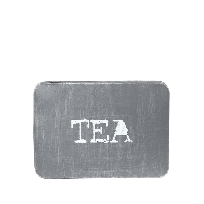 Label51 Theedoos - Grijs - Metaal-Keukenaccessoire-LABEL51