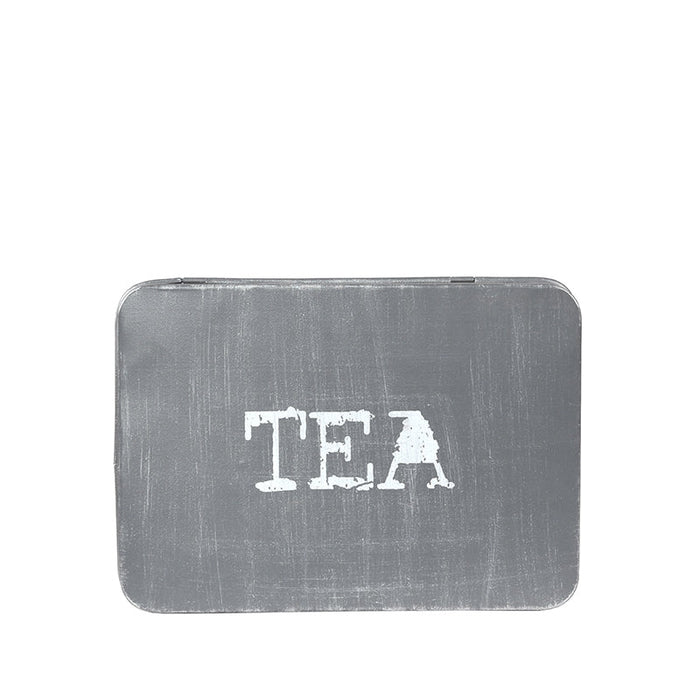 Label51 Theedoos - Grijs - Metaal-Keukenaccessoire-LABEL51