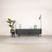 Label51 Tv-Meubel Oliva | Zwart | Eikenfineer | 180x47x55 cm-TV-meubels-LABEL51