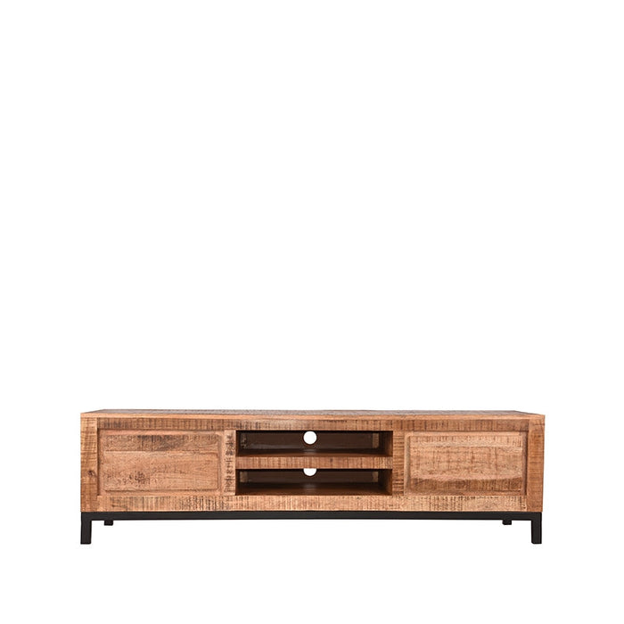Label51 Tv-meubel Ghent - Rough - Mangohout - 160 cm412-TV-meubels-LABEL51