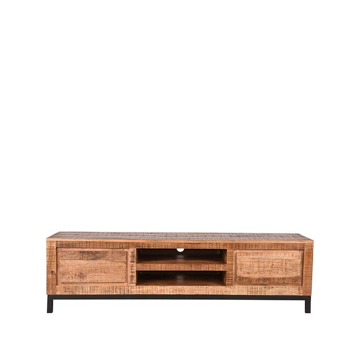 Label51 Tv-meubel Ghent - Rough - Mangohout - 160 cm412-TV-meubels-LABEL51