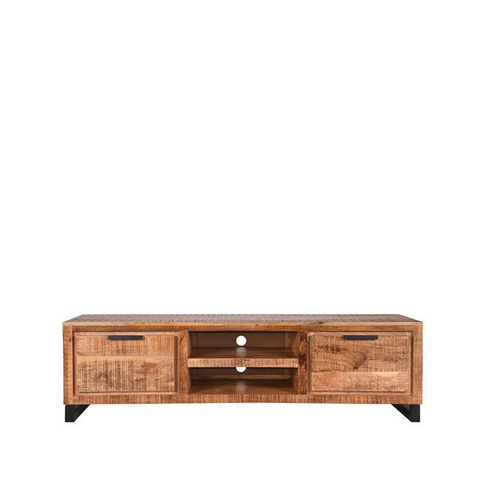 Label51 Tv-meubel Glasgow - Rough - Mangohout - 160 cm-TV-meubels-LABEL51