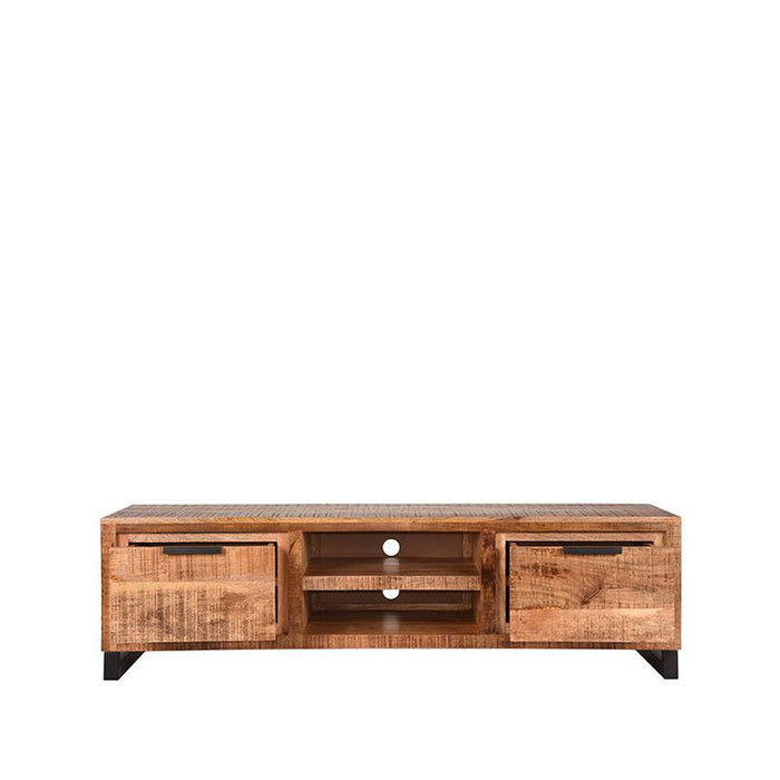 Label51 Tv-meubel Glasgow - Rough - Mangohout - 160 cm-TV-meubels-LABEL51
