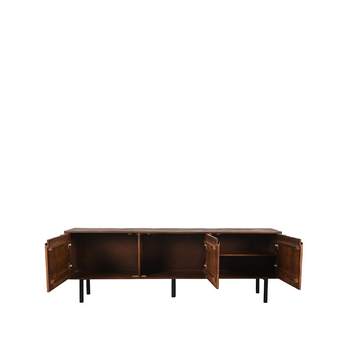 Label51 Tv-meubel Rio - Espresso - Mangohout - 180 cm-TV-meubels-LABEL51
