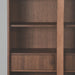 Label51 Vitrinekast Jule 100x49x180 cm walnoot-Vitrinekasten-LABEL51