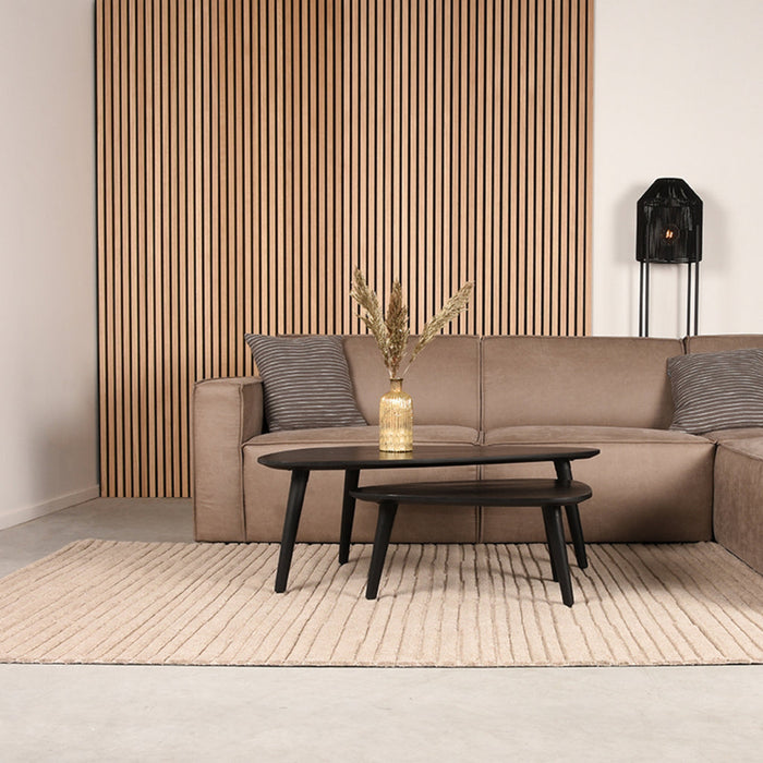 Label51 Vloerkleden Luxy - Taupe - Synthetisch - 160x230 cm-Rechthoekige vloerkleden-LABEL51