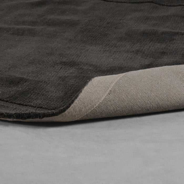 Label51 Vloerkleden Mody - Antraciet - Synthetisch - 200x300 cm-Ronde vloerkleden-LABEL51