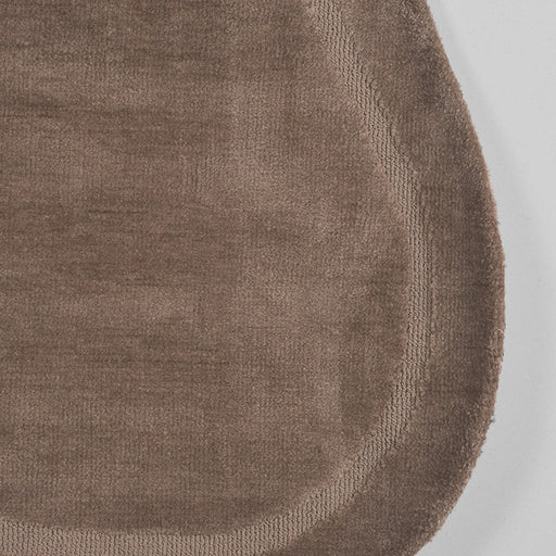 Label51 Vloerkleden Mody - Taupe - Synthetisch - 160x230 cm-Ronde vloerkleden-LABEL51