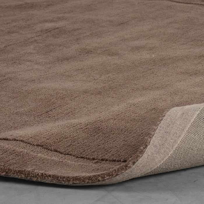 Label51 Vloerkleden Mody - Taupe - Synthetisch - 160x230 cm-Ronde vloerkleden-LABEL51