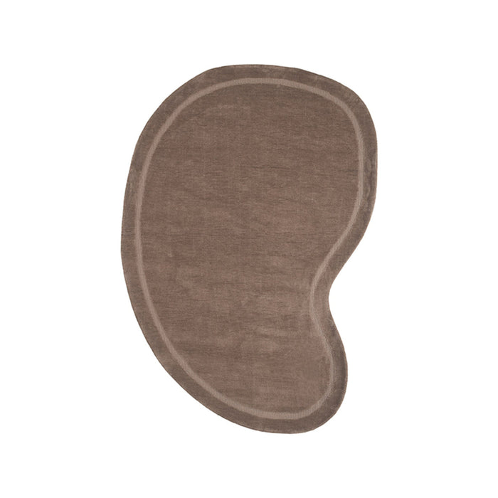 Label51 Vloerkleden Mody - Taupe - Synthetisch - 160x230 cm-Ronde vloerkleden-LABEL51