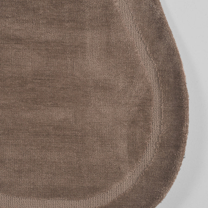 Label51 Vloerkleden Mody - Taupe - Synthetisch - 160x230 cm-Ronde vloerkleden-LABEL51