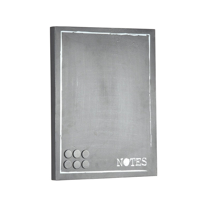 Label51 Wanddecoratie Memobord - Antiek grijs - Metaal-Wanddecoratie-LABEL51