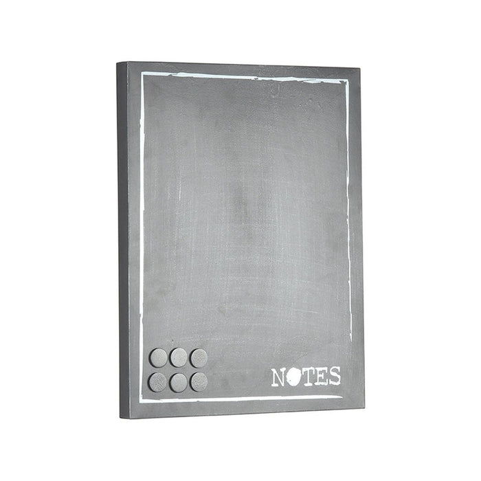 Label51 Wanddecoratie Memobord - Antiek grijs - Metaal-Wanddecoratie-LABEL51