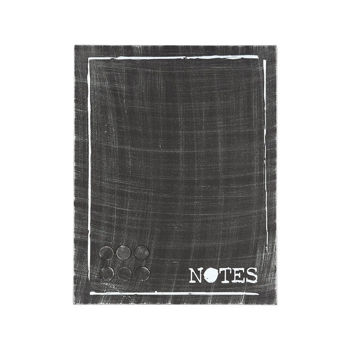 Label51 Wanddecoratie Memobord - Zwart - Metaal-Wanddecoratie-LABEL51