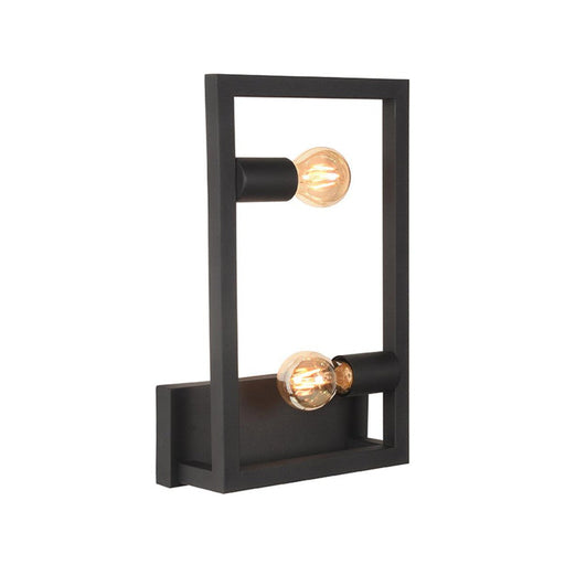 Label51 Wandlamp Quadrato - Zwart - Metaal-Wandlampen-LABEL51