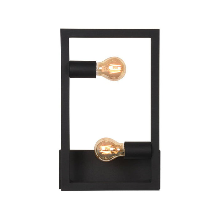 Label51 Wandlamp Quadrato - Zwart - Metaal-Wandlampen-LABEL51