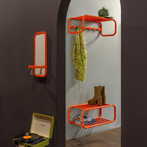RETRO Spiegel - Pure Orange-Spiegels-Spinder