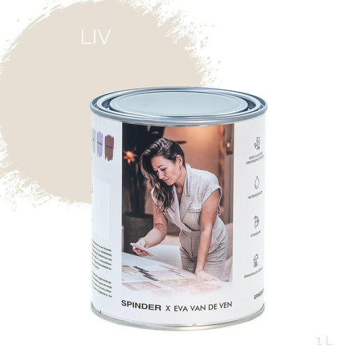Spinder x Eva van de Ven - 1L Matte Muurverf - Liv-Verf-Spinder