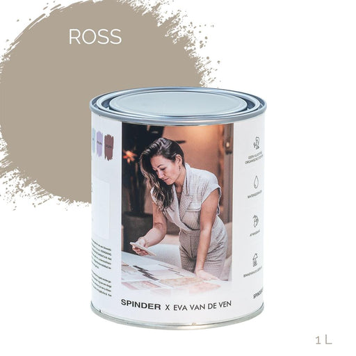 Spinder x Eva van de Ven - 1L Matte Muurverf - Ross-Verf-Spinder