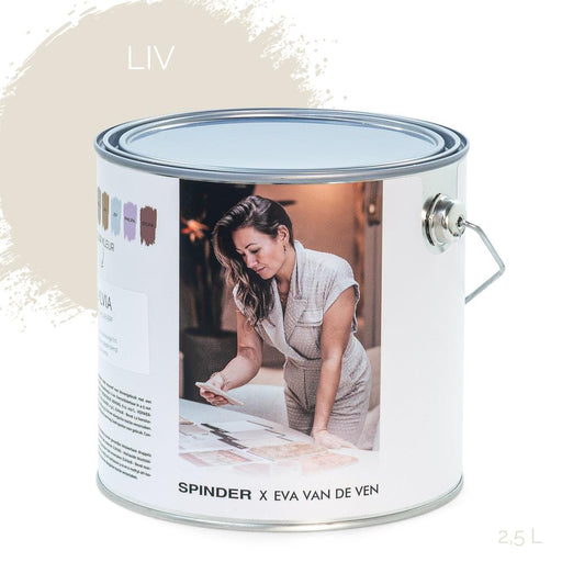 Spinder x Eva van de Ven - 2,5L Matte Muurverf - Liv-Verf-Spinder