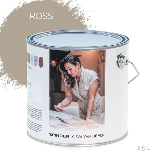 Spinder x Eva van de Ven - 2,5L Matte Muurverf - Ross-Verf-Spinder