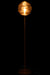 Staanlamp Glas licht cognac-Vloerlampen-J-Line