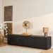 TV meubel Brussel Black | 200 cm-TV-meubels-Starfurn