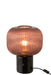 Tafellamp Yufo glas/marmer rood/zwart-Tafellampen-J-Line