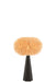 Taffellampvoet Octogonaal loofhout zwart-Tafellampen-J-Line