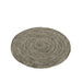 Tapijt Miami outdoor polyester zwart/wit medium-Ronde vloerkleden-J-Line
