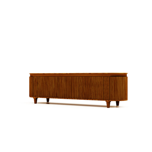 Tv Meubel Tide 5 Deur-190x45x55-Bruin-Mango-TV-meubels-HSM Collection