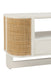 Tv Meubel molly exotiek hout/rotan wit-TV-meubels-J-Line