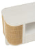 Tv Meubel molly exotiek hout/rotan wit-TV-meubels-J-Line