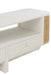 Tv Meubel molly exotiek hout/rotan wit-TV-meubels-J-Line